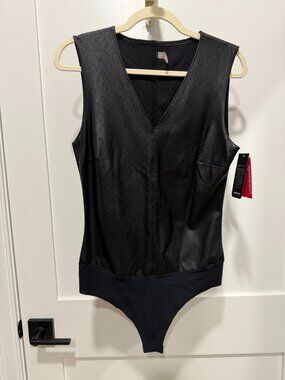 Commando Faux Leather Bodysuit